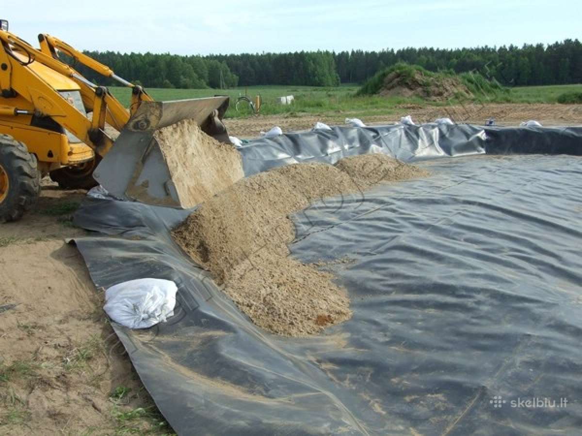 Vandens rezervuarai Tvenkinių hidroizoliacija - nuotraukos Nr. 2