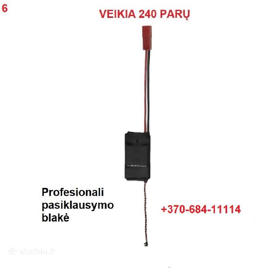 Pro Gsm pasiklausymo blakes Sekimo iranga - nuotraukos Nr. 8