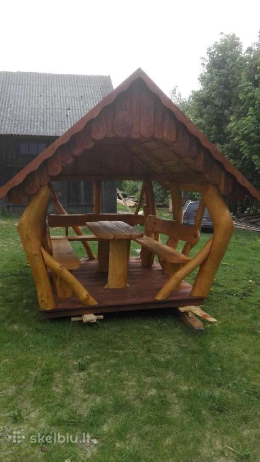 Parduodu kreivuolių pavėsines.kaina nuo 750€ - nuotraukos Nr. 11