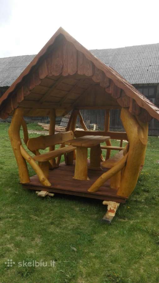 Parduodu kreivuolių pavėsines.kaina nuo 750€ - nuotraukos Nr. 16