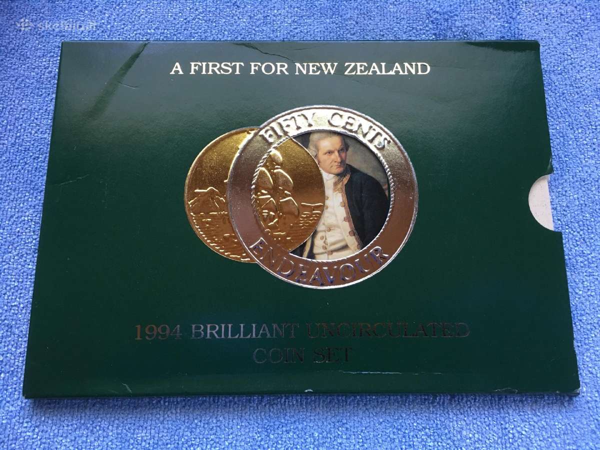 Monetu rinkinys, New Zealand, 1994m, cu-ni - nuotraukos Nr. 3