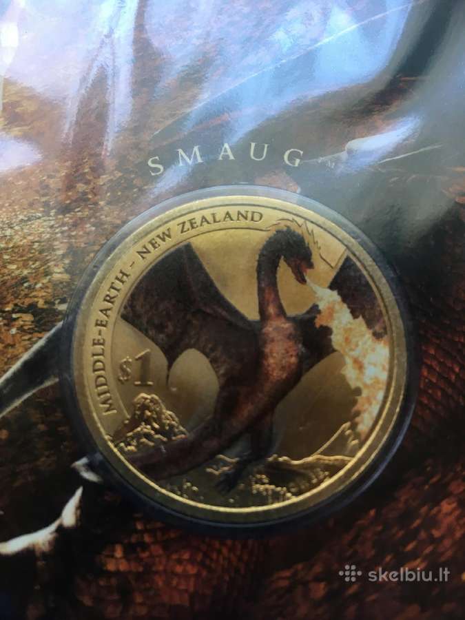 Moneta, New Zealand, 2014 m, 1 dollar, cu-ni