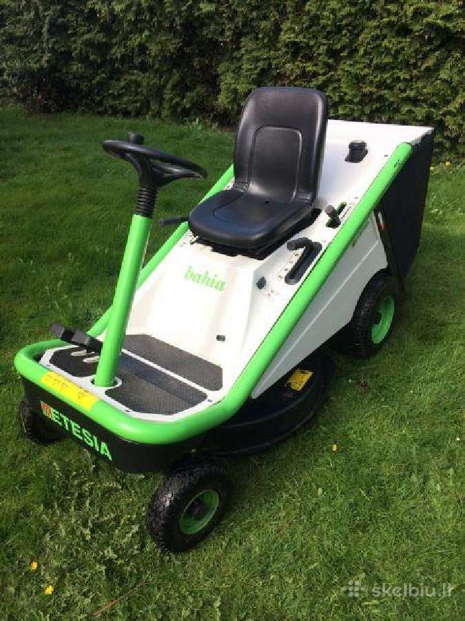 Sodo traktorius Zoliapjove Raideris Etesia Kawasak - nuotraukos Nr. 11