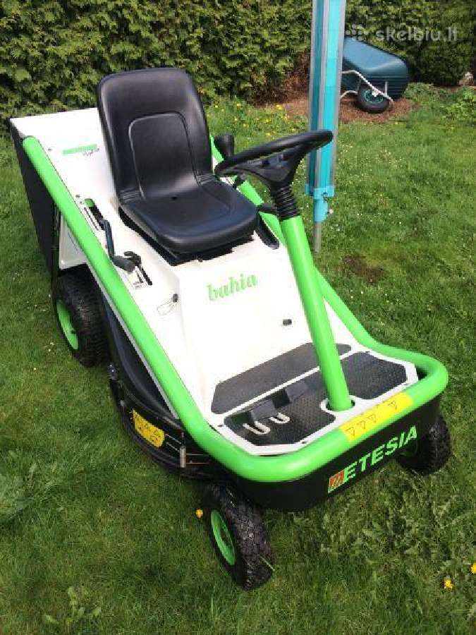 Sodo traktorius Zoliapjove Raideris Etesia Kawasak - nuotraukos Nr. 12