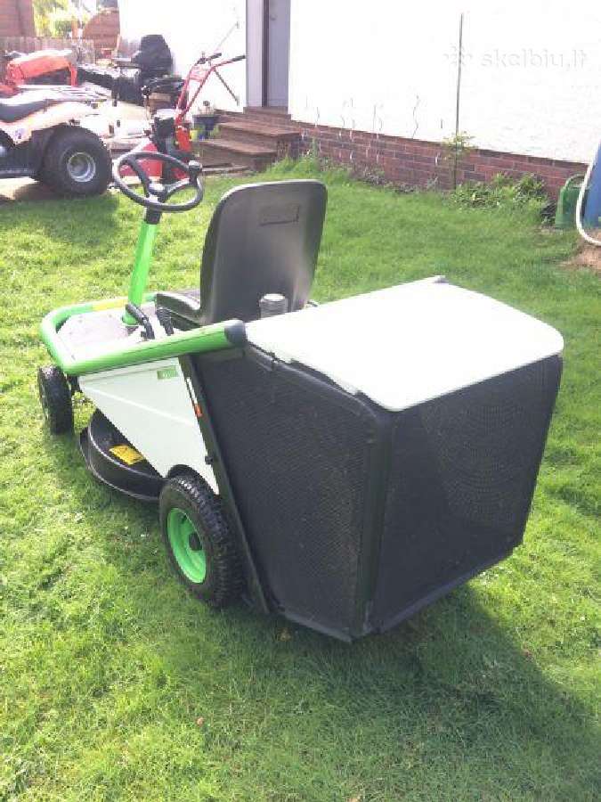 Sodo traktorius Zoliapjove Raideris Etesia Kawasak - nuotraukos Nr. 13