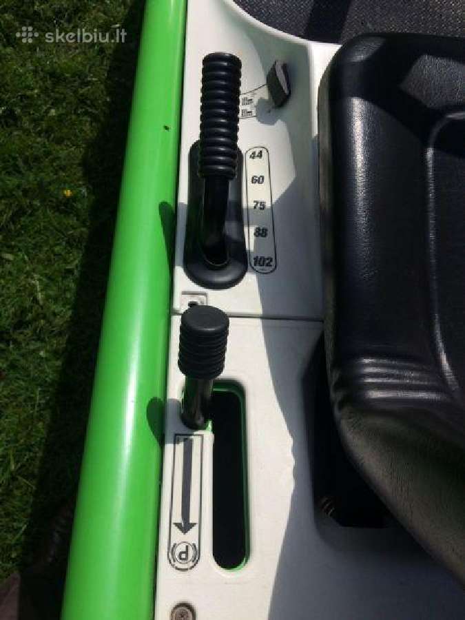 Sodo traktorius Zoliapjove Raideris Etesia Kawasak - nuotraukos Nr. 17