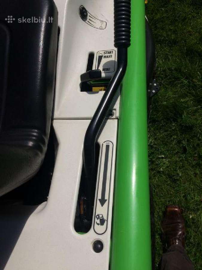 Sodo traktorius Zoliapjove Raideris Etesia Kawasak - nuotraukos Nr. 16