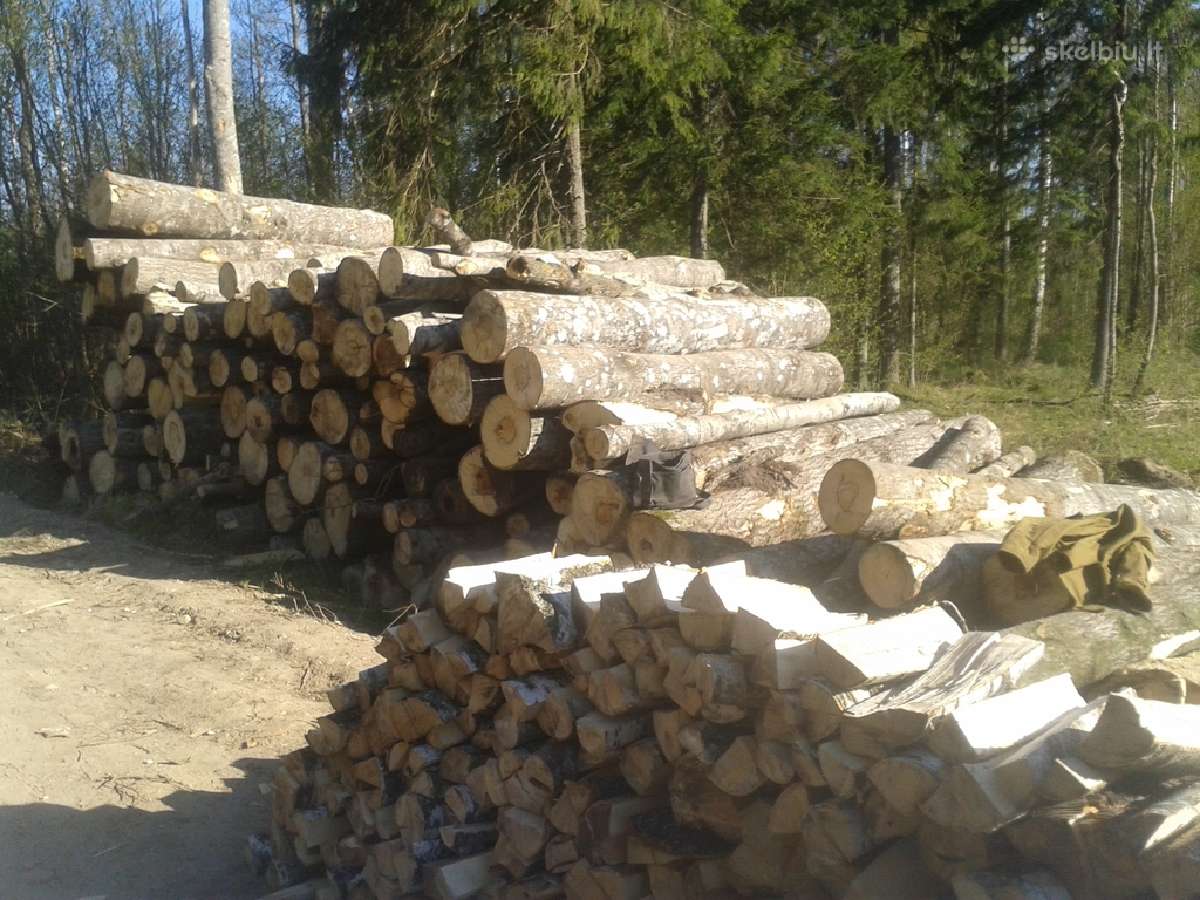 Malkos, yra sausu Rąsteliais, skaldytos, kaladukai - nuotraukos Nr. 6