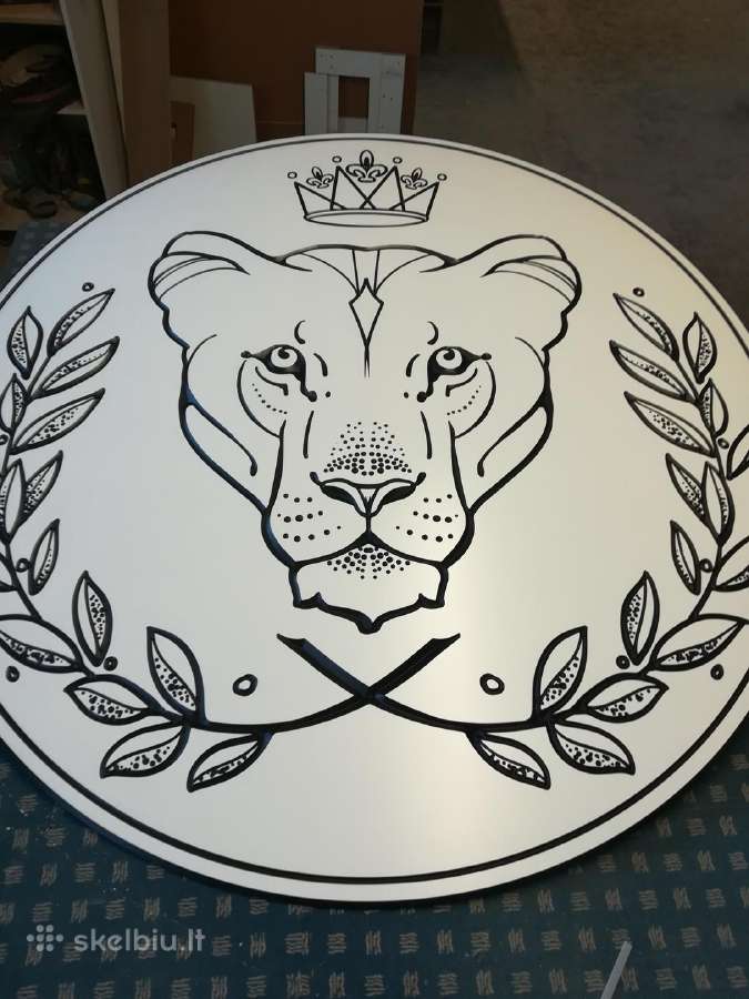 Mdf filingai - CNC frezavimas - Mdf dažymas - nuotraukos Nr. 10