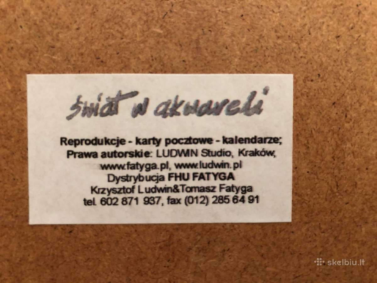 Paveikslas "Krokuvos senamiestis" - nuotraukos Nr. 2
