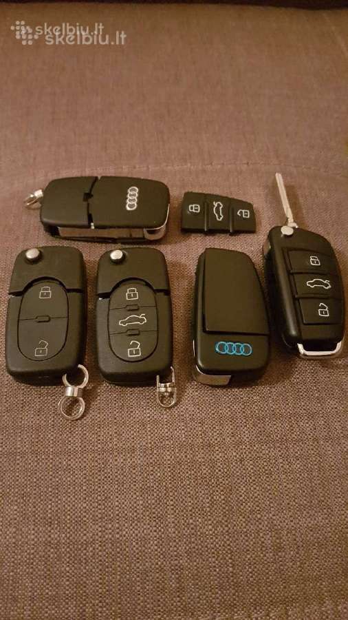 Audi raktas raktai pultelis korpusas 8-616-96777