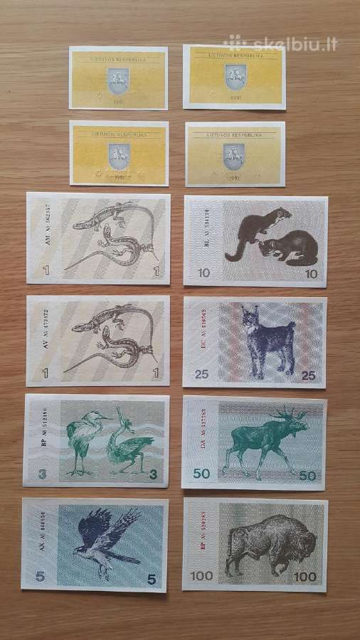 Unc (bankinio stovio) talonai - nuotraukos Nr. 2