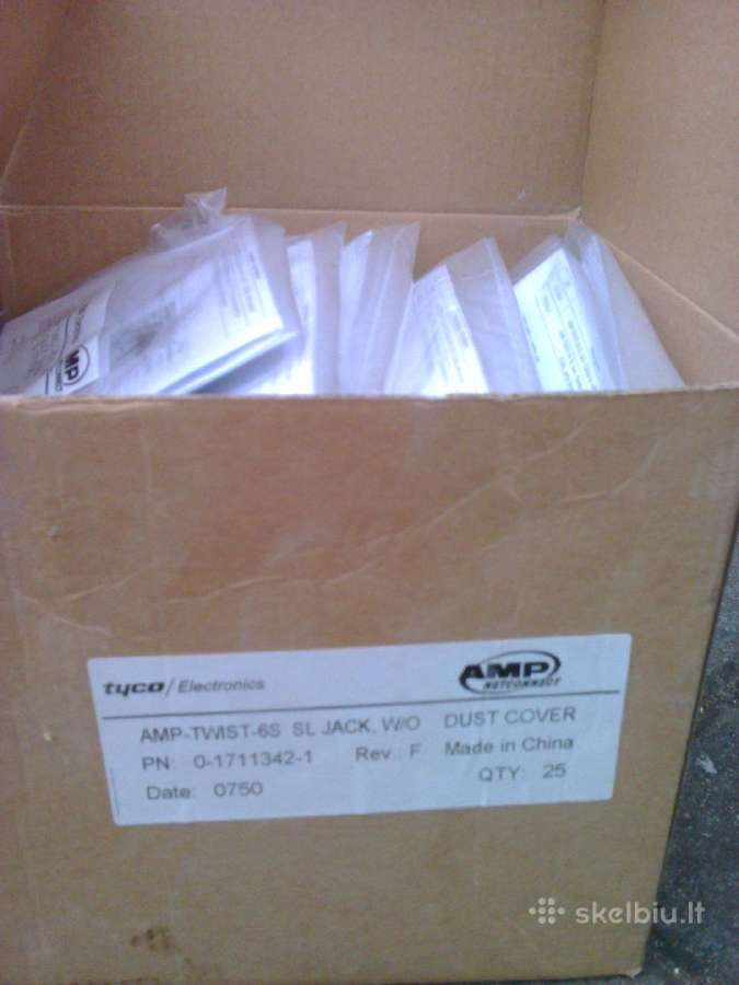 Internetinio tinklo lizdai Rj45 - nuotraukos Nr. 3