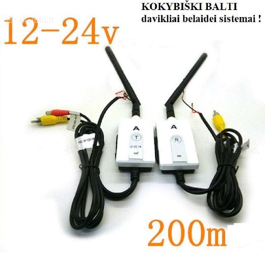 LCD monitorius ir Galinio vaizdo kamera - nuotraukos Nr. 5
