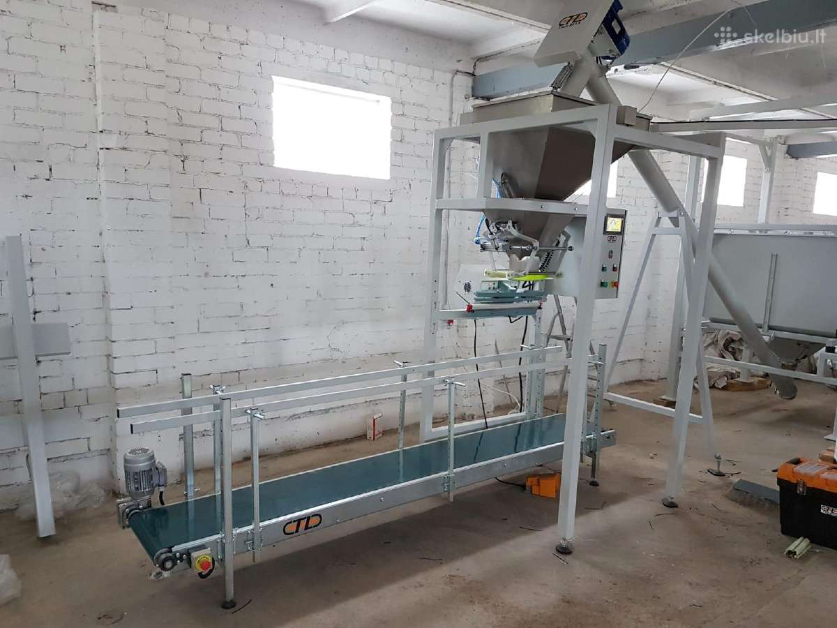 Birių produktų fasavimo, pakavimo linija | Skelbiu.lt Birių produktų fasavimo, pakavimo linija
