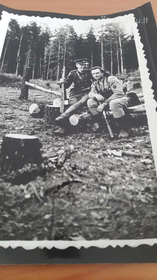 Senos fotokopijos su Lietuvos partizanais - nuotraukos Nr. 2