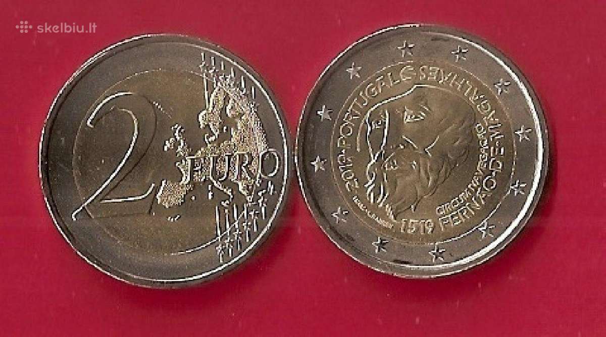 Portugalija 2019m. 2€ “Fernando Magelano"unc
