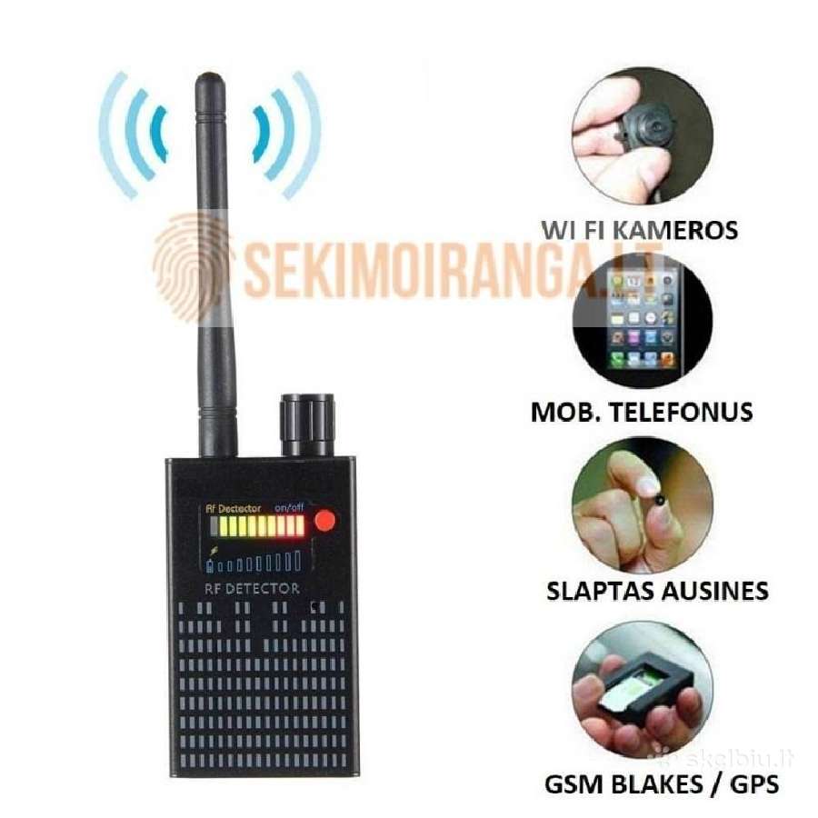 Blakiu detektorius aptinka sekimo iranga GPS Gsm - nuotraukos Nr. 2