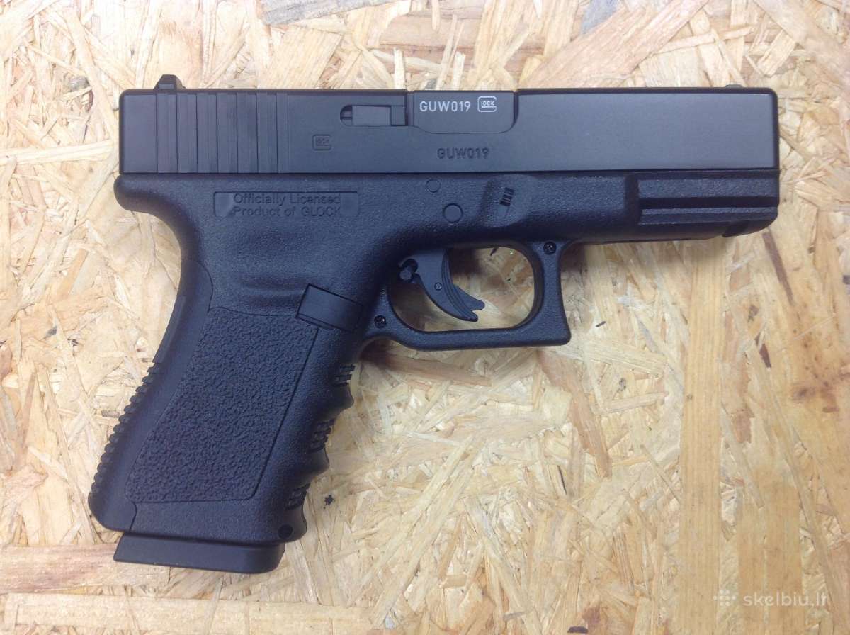 Galingiausias airsoft pistoletas Glock 19 - 140 ms - nuotraukos Nr. 2