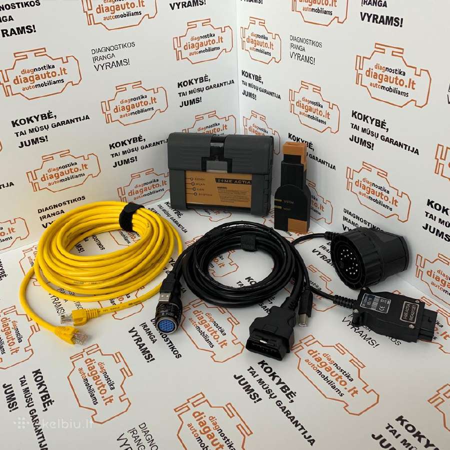 Bmw Icom WiFi A2+b+c prof. diagnostikos įranga - nuotraukos Nr. 9