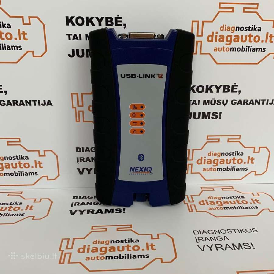 Nexiq-2 Usb/bluetooth prof. diagnostikos įranga