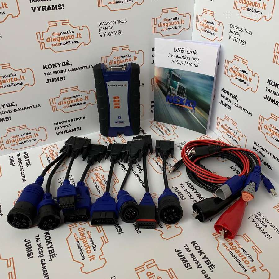 Nexiq-2 Usb/bluetooth prof. diagnostikos įranga - nuotraukos Nr. 7