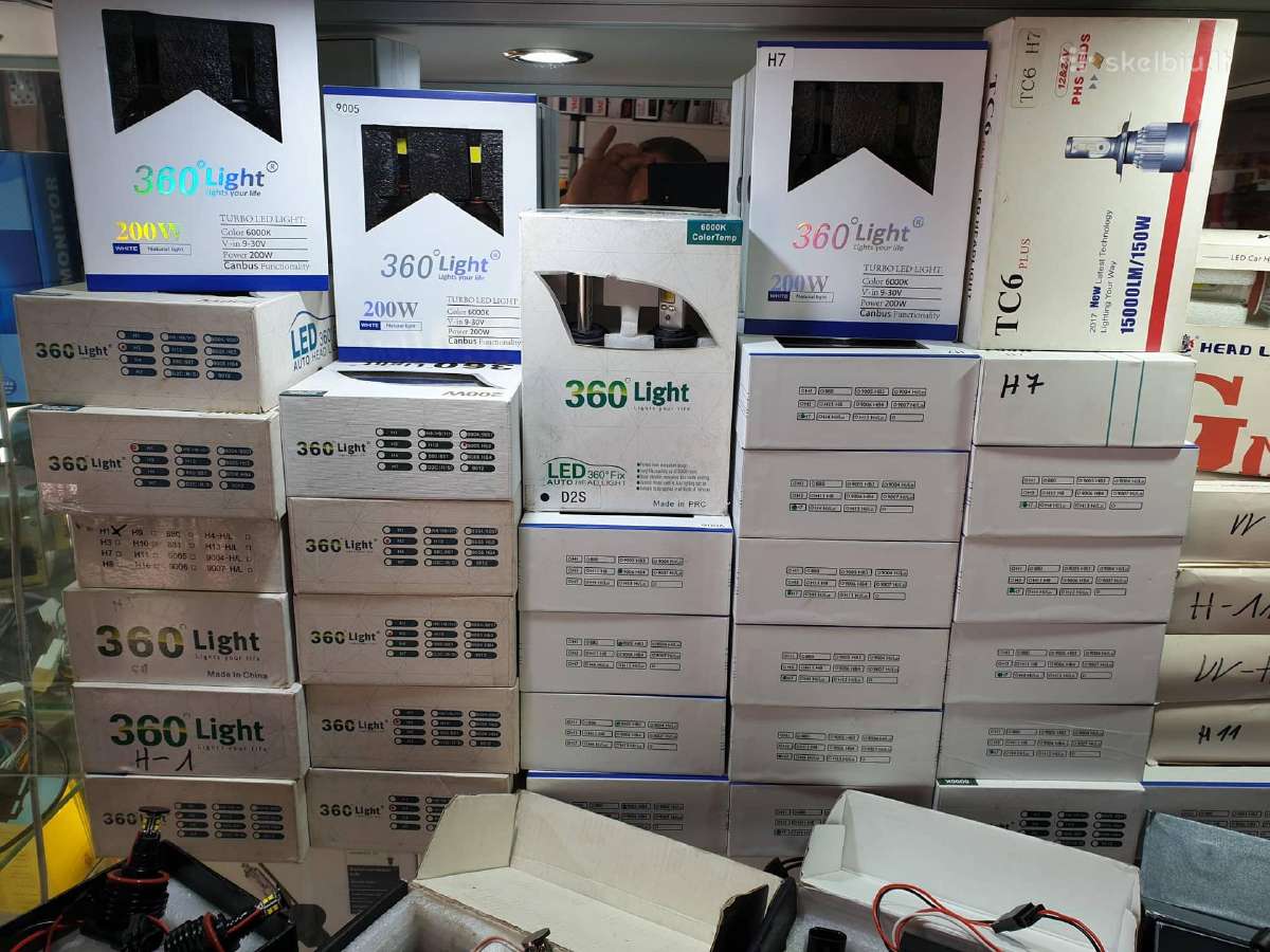 LED, Xenon, Angel Eyes, Markeriai, H7, H11, T10 - nuotraukos Nr. 9