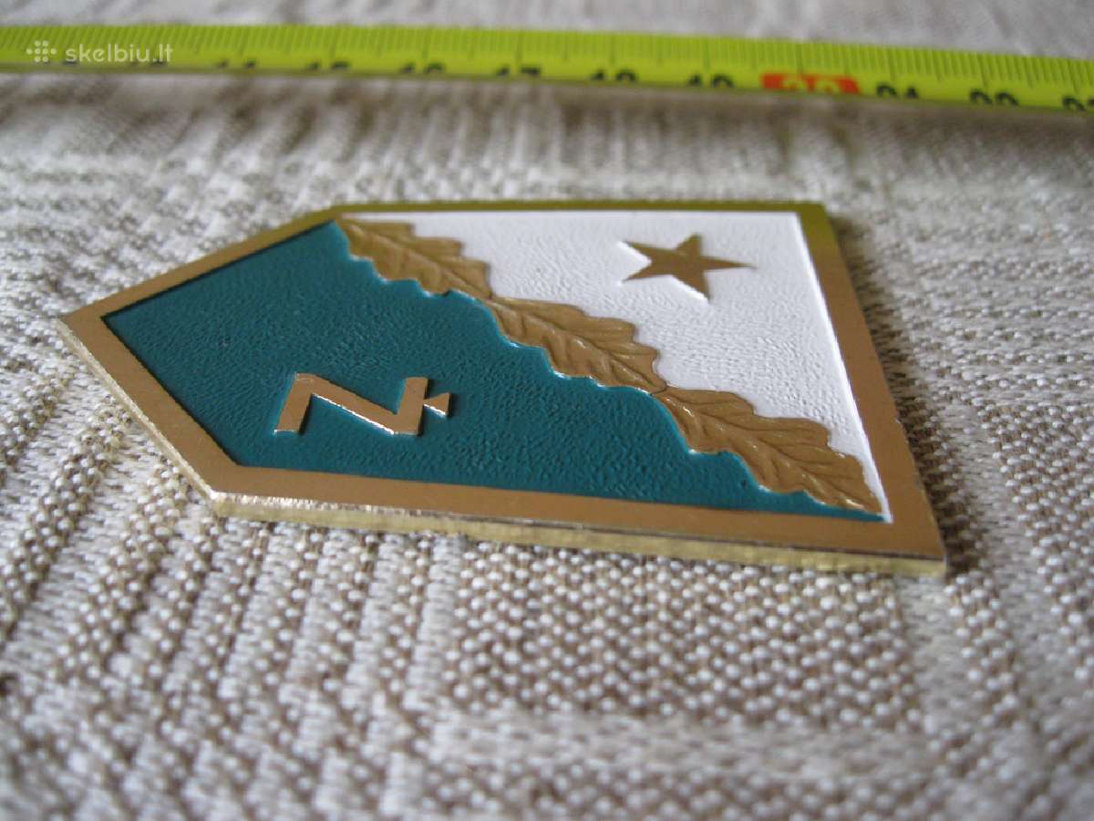 Žalgirio metaline emblema .zr. foto. - nuotraukos Nr. 2