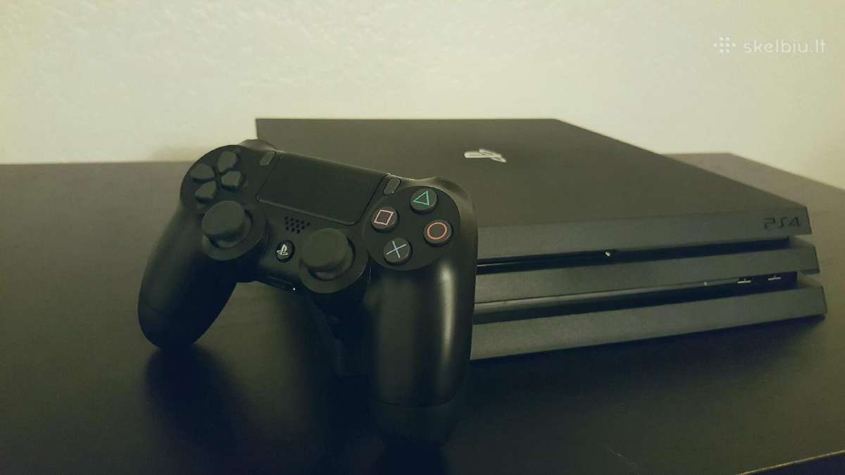 Su Garantija Sony Ps4 Pro atrištą su 2 pultais - nuotraukos Nr. 3
