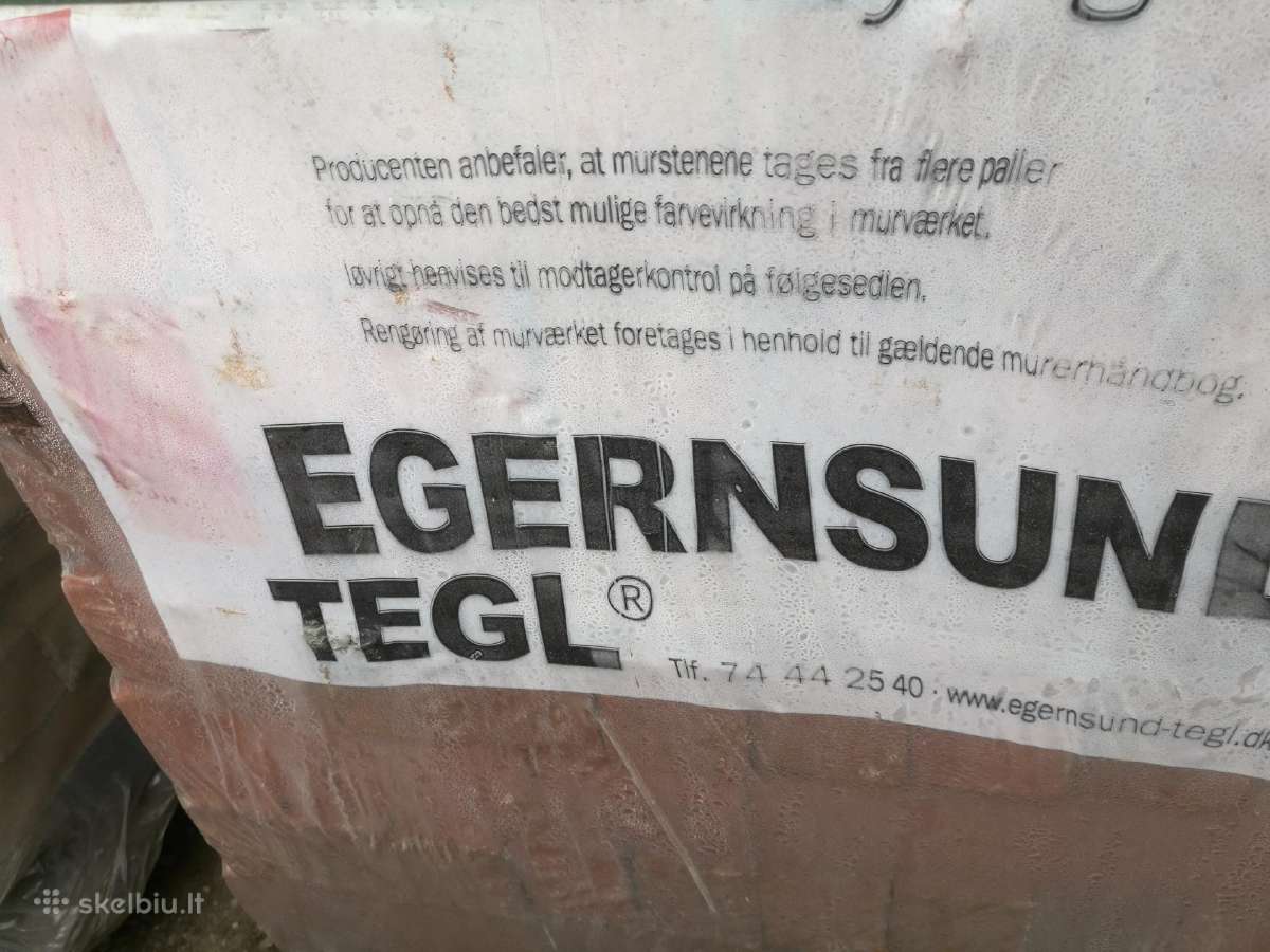 .Klinkerio plytos