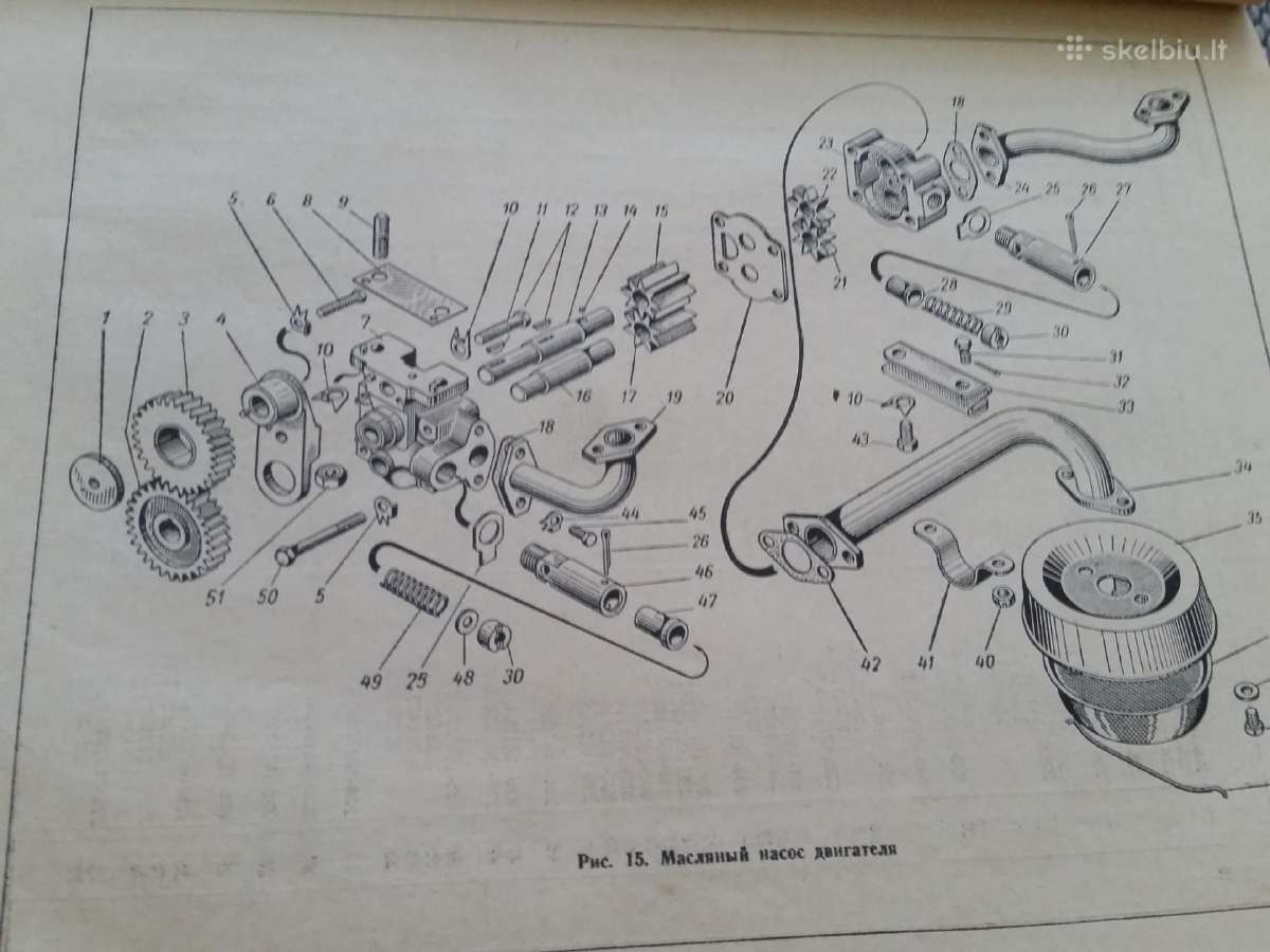 Maz 500a,503a,504a detalių katalogas - nuotraukos Nr. 6
