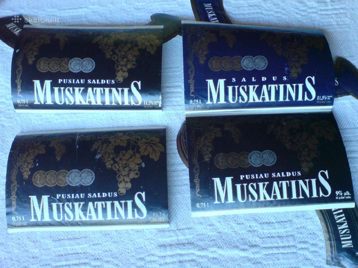 Alkoholio etiketės - nuotraukos Nr. 6