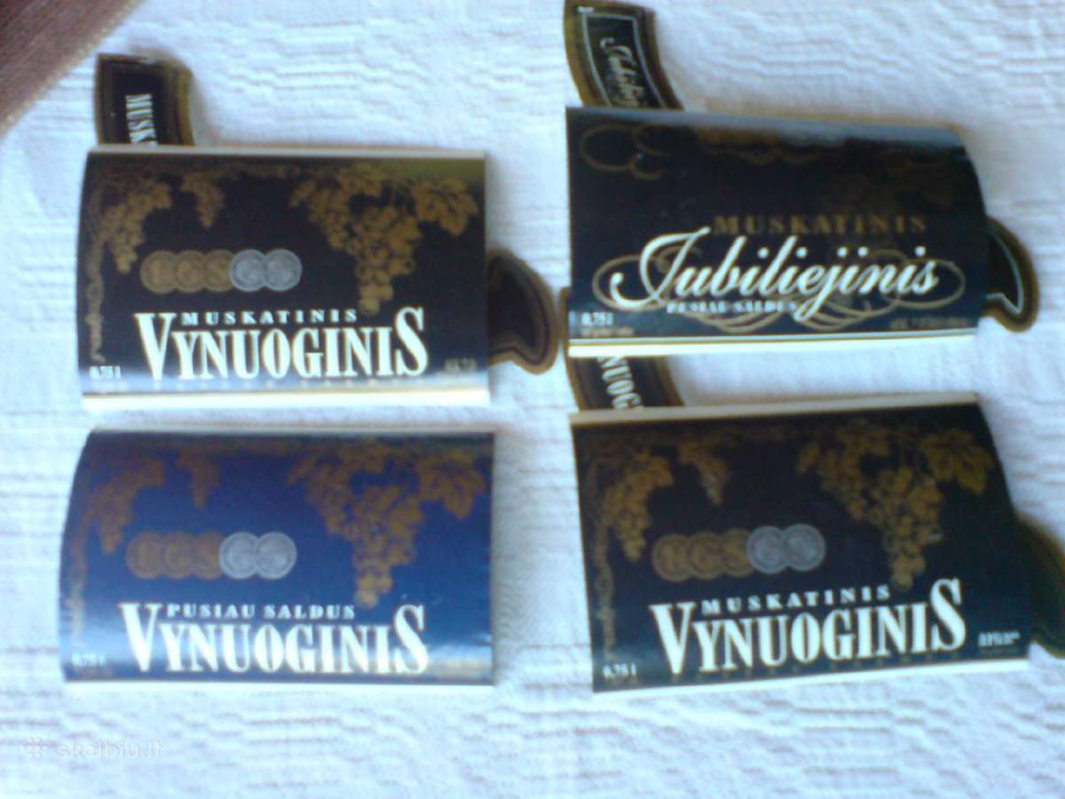 Alkoholio etiketės - nuotraukos Nr. 7