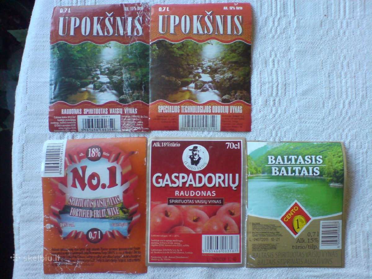 Alkoholio etiketės - nuotraukos Nr. 14