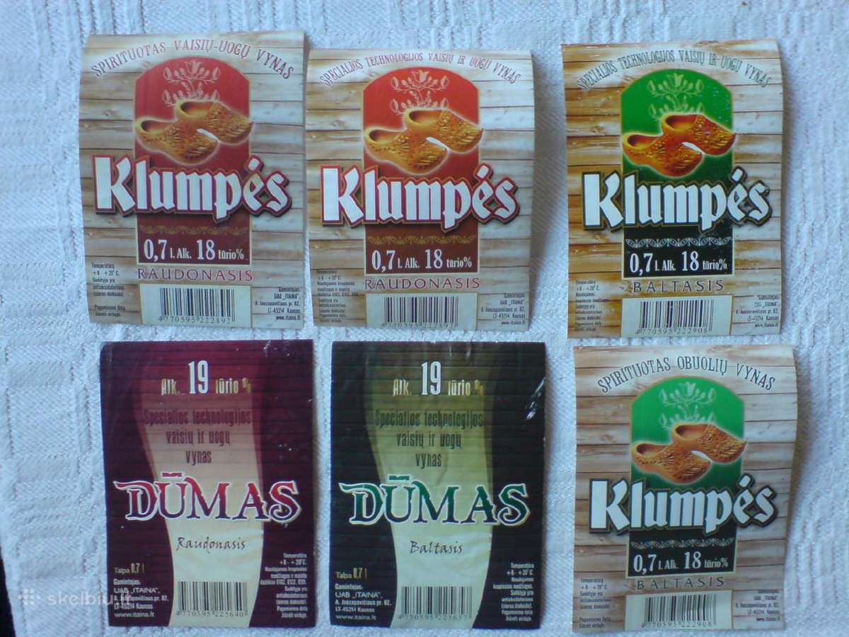 Alkoholio etiketės - nuotraukos Nr. 17