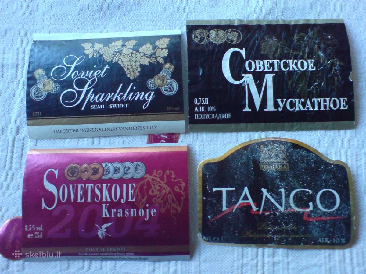 Alkoholio etiketės - nuotraukos Nr. 21