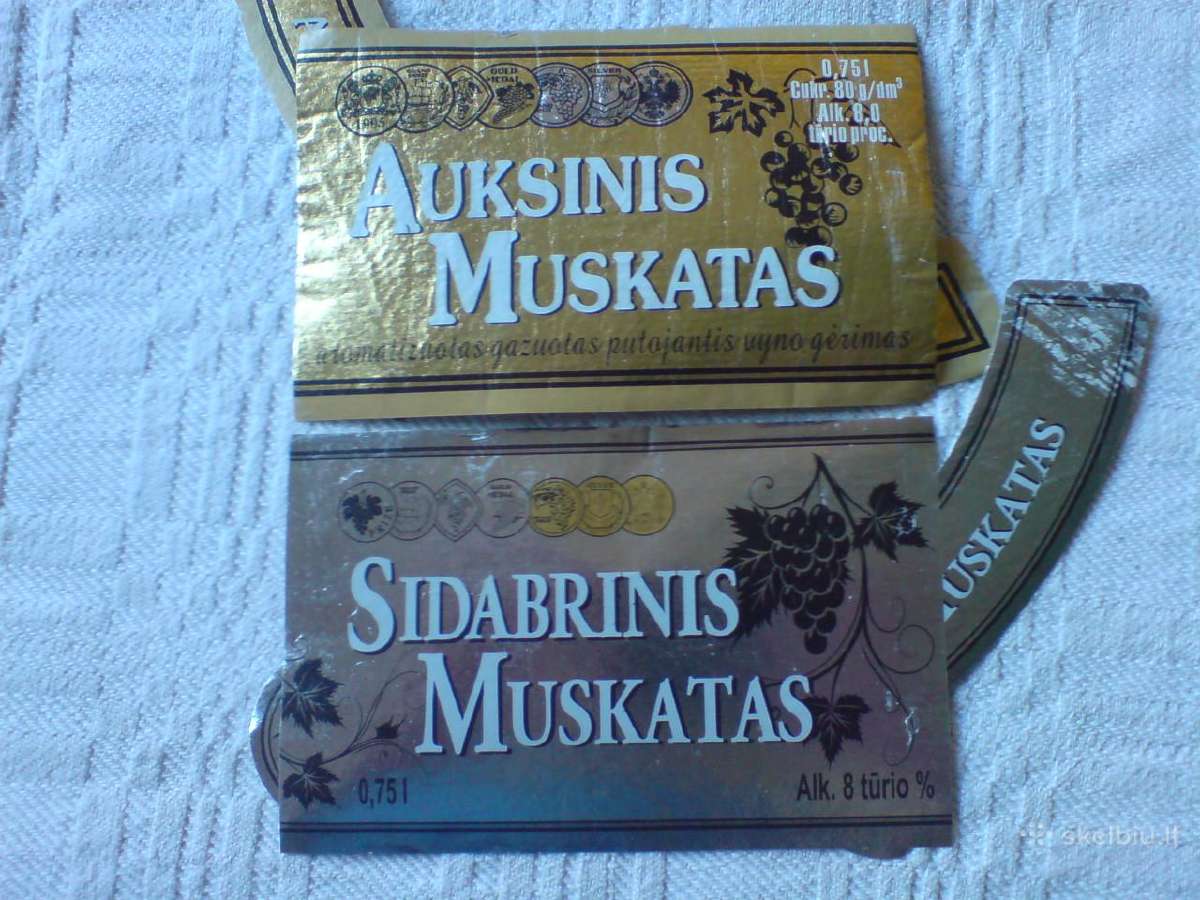 Alkoholio etiketės - nuotraukos Nr. 22