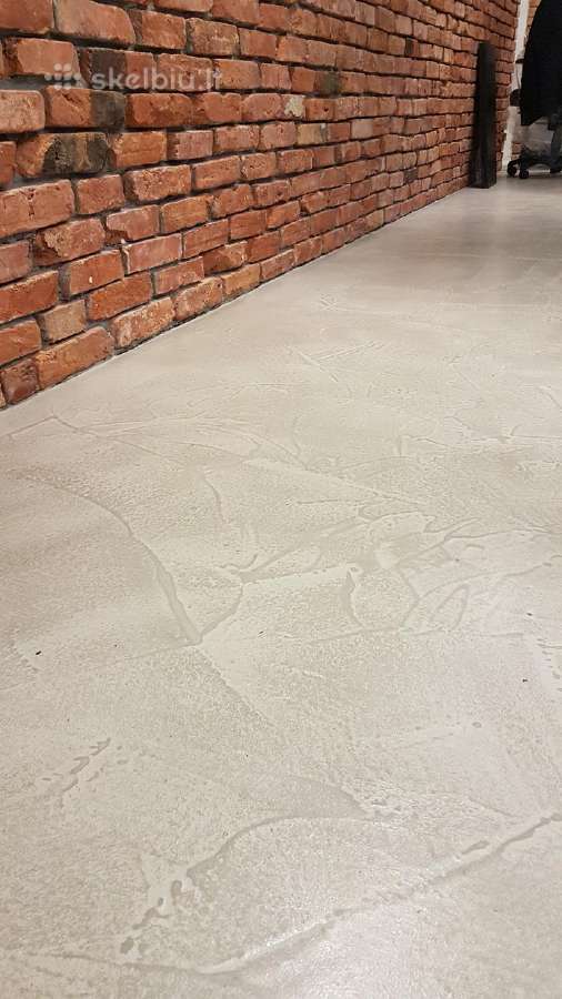 Mikrocemento betono grindys Loft tipo grindys - nuotraukos Nr. 6