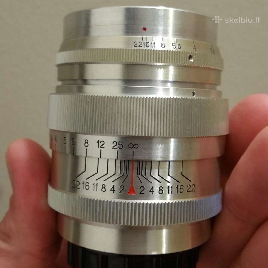 Jupiter-9 85mm f2 silver M39 Ltm 1962 | Skelbiu.lt Jupiter-9 85mm f2 silver M39 Ltm 1962