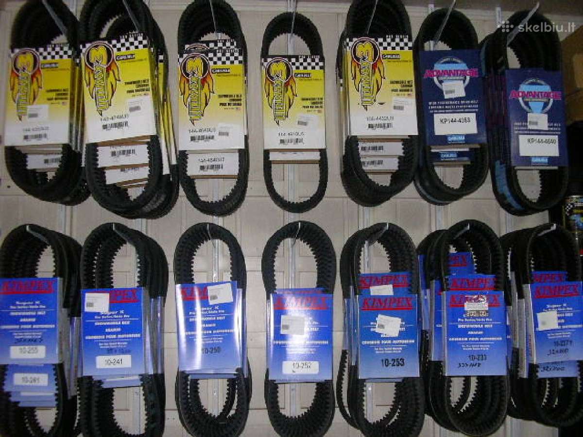 Diržai variatoriaus keturračiams motociklams | Skelbiu.lt Diržai variatoriaus keturračiams motociklams