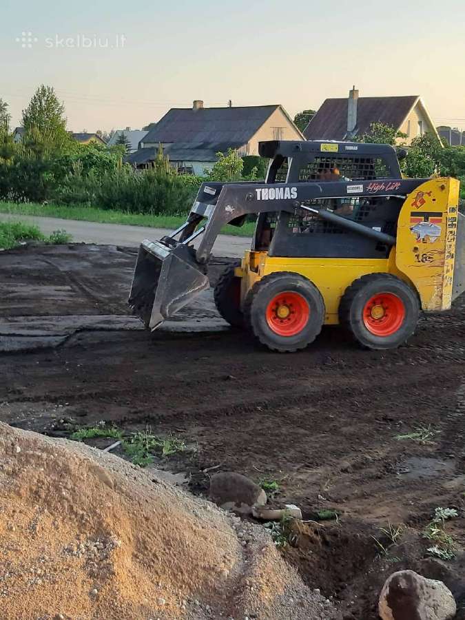 Bobcat nuoma ir savivarcio paslaugos | Skelbiu.lt Bobcat nuoma ir savivarcio paslaugos
