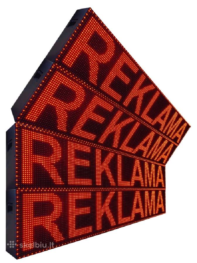 LED reklama LED švieslentės LED Display bėgančias - nuotraukos Nr. 5