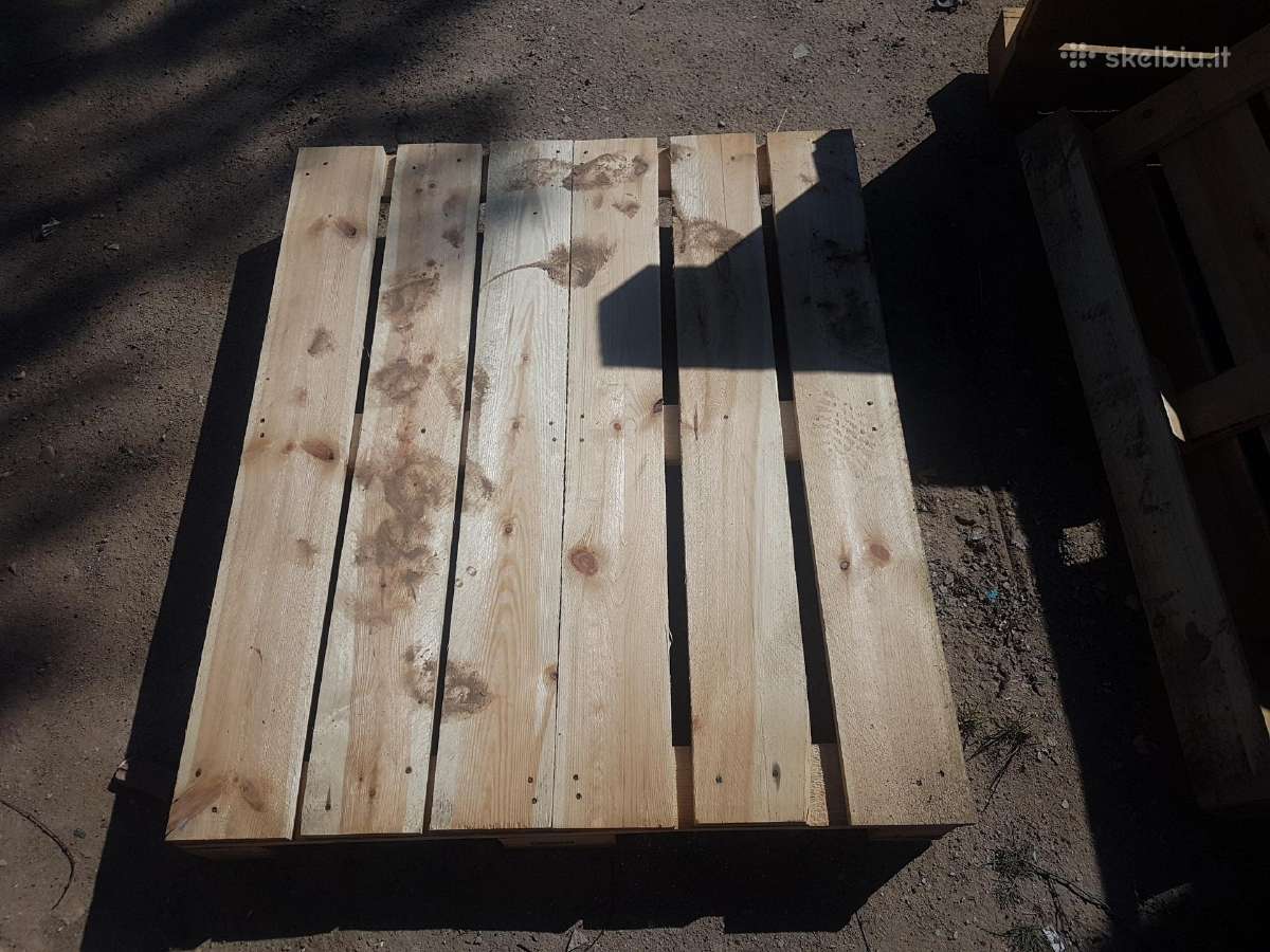 Naudotos paletes padeklai po 3 eur