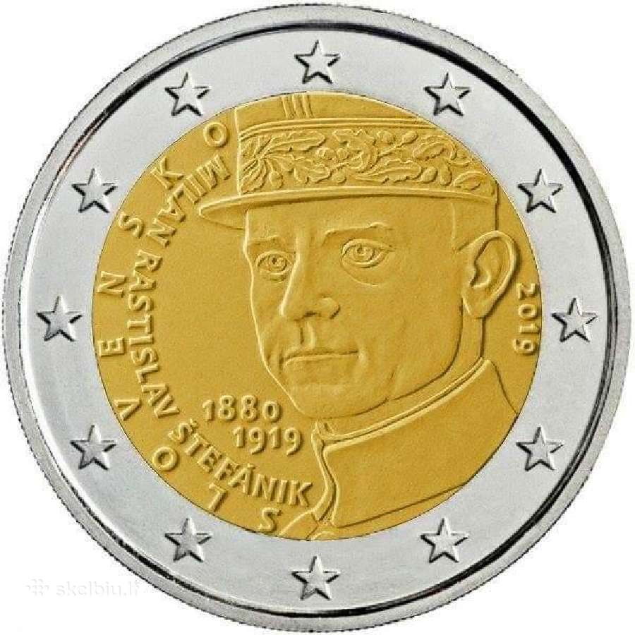 Slovakija 2019 2 eurų monetos