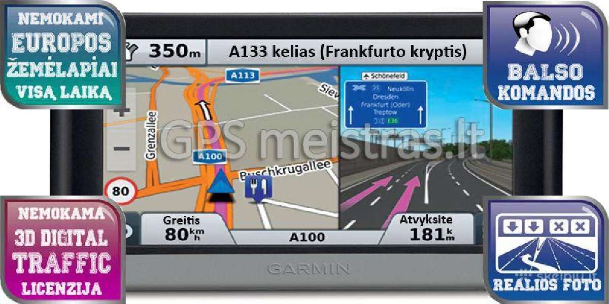 Garmin GPS navigacijos visoje Lietuvoje ! - nuotraukos Nr. 9