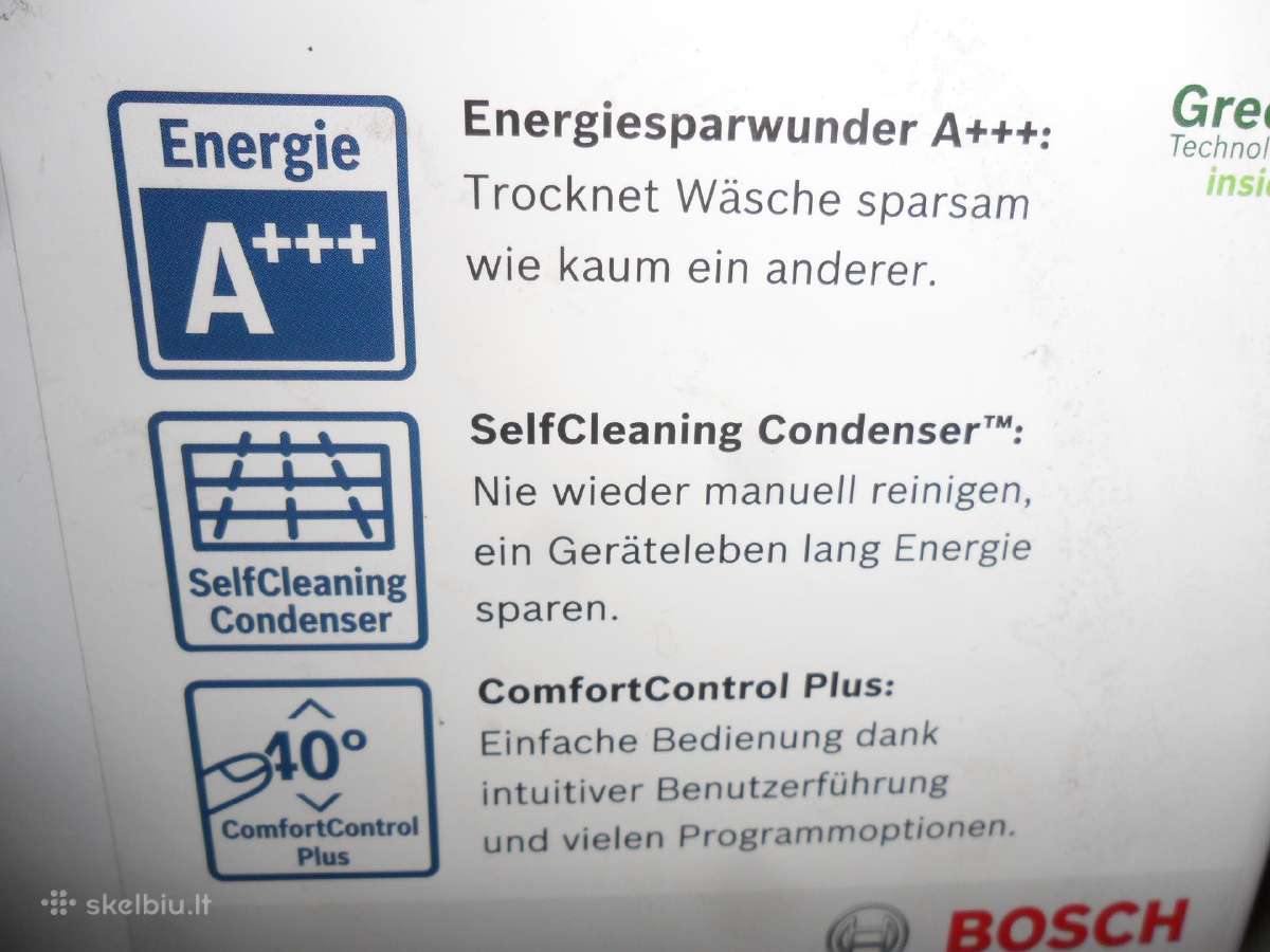 Dziovykle Bosch Home Profesional A++ + - nuotraukos Nr. 6