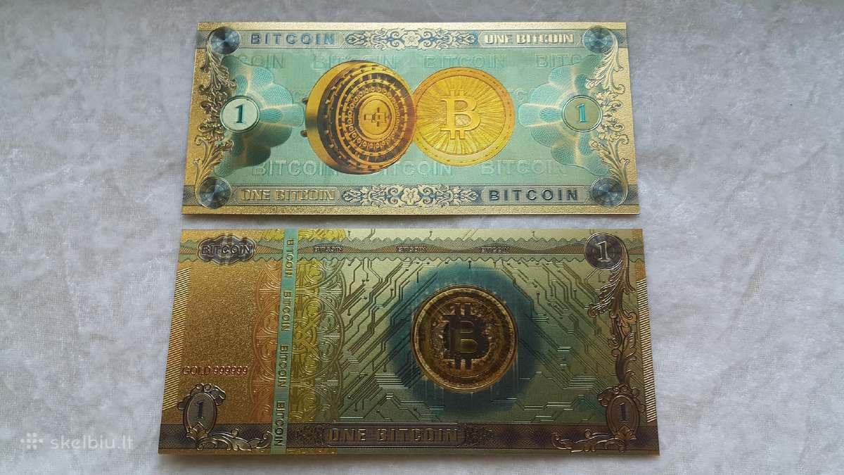 Suvenyriniai aukso spalvos euro banknotai - nuotraukos Nr. 18