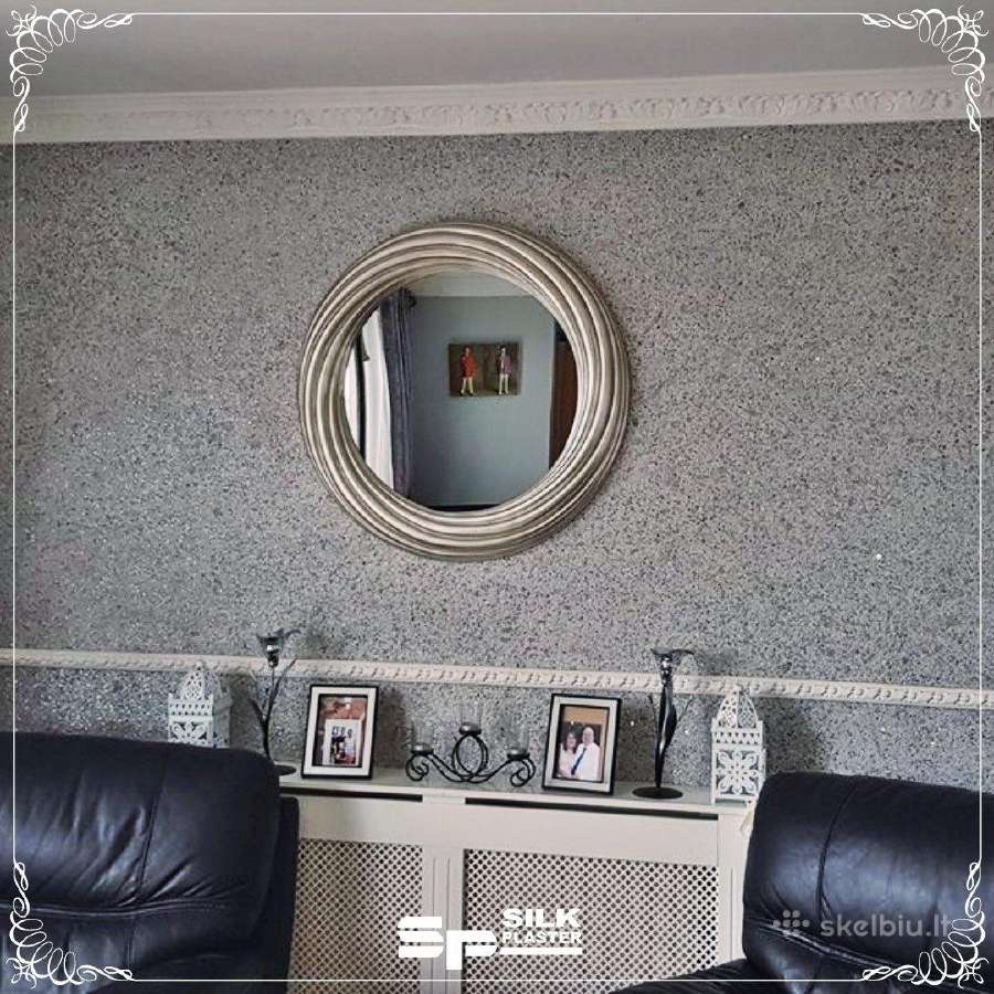 Skysti Tapetai Silkplaster-tapetų dėjimas. - nuotraukos Nr. 10