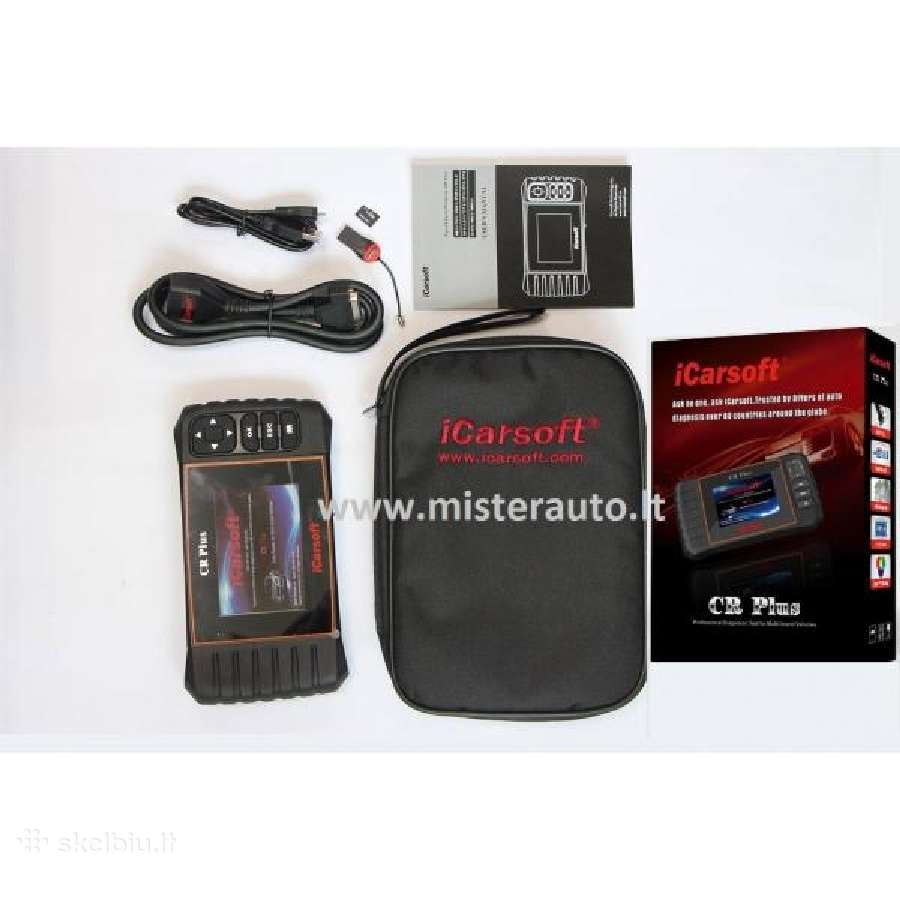 Icarsoft Cr Max Pro universali auto diagnostika - nuotraukos Nr. 3