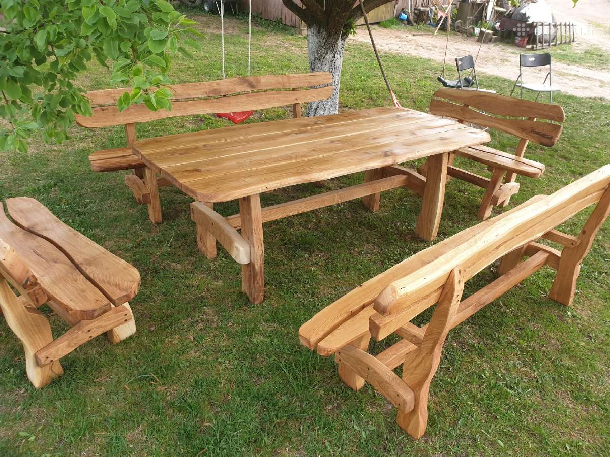 Ąžuoliniai lauko, pirties baldai! - nuotraukos Nr. 16